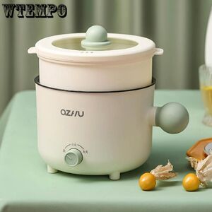 WTEMPO Electric Rice Pot Multicooker Hotpot Stew Heating Pan Noodles Eggs Soup Steamer Rice Cookers Cooking Pot for Home