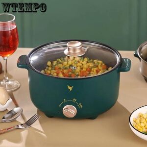 WTEMPO Electric Wok Electric Cooker Mini Multi-function Electric Cooker Household Cooking Integrated Pot Electric Rice Cooker