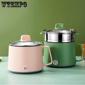 WTEMPO Mini Multifunction Rice Cookers Household Non-stick Pan Cooking Machine Dormitory Pot Electric Rice Cooker with Steamer