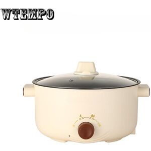 WTEMPO Multifunctional Electric Cooker Heating Pan Stew Cooking Pot Noodles Eggs Soup Rice Cooker Food Frying Pan