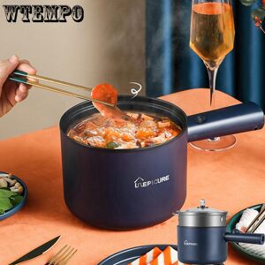 WTEMPO Multifunction Cooker 1.8L Household Double Layer Pot Electric Rice Cooker Student Dormitory Mini Non-stick Pan Pots