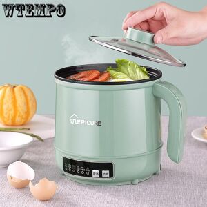 WTEMPO Multifunction Electric Rice Cooker Dormitory Mini Electric Hot Pot Intelligent Electric Cooking Machine Non-stick Pan 1-2 People