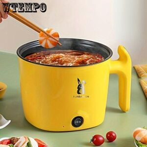 WTEMPO Electric Cooker Dormitory Student Pot Household Small Electric Pot Multi-functional Steam Cooking Frying Cooking Noodle Mini Pot