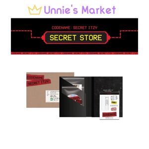 Unnies Market ITZY Code Name Secret ITZY Behind [DVD + Photobook] Package + Free Gift