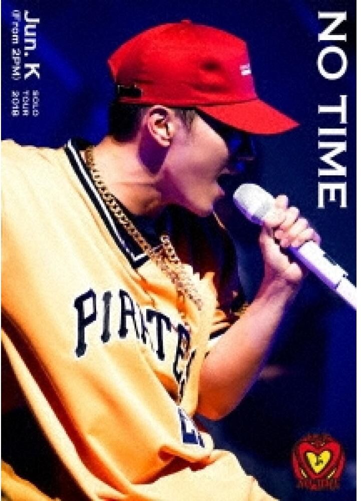 Tower Records JP Jun. K  From 2PM  Solo Tour 2018  NO TIME  [DVD + Live Photo Booklet]  First Press Limited Edition