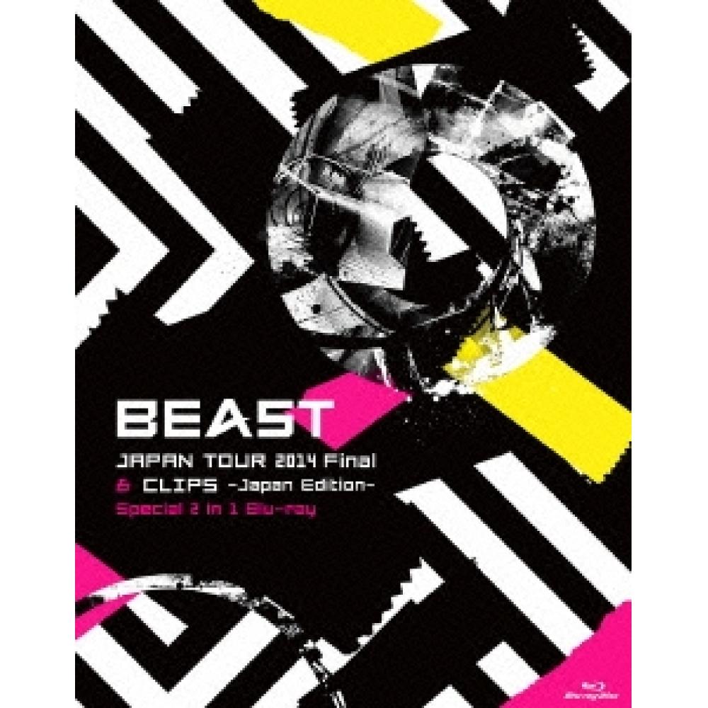 Tower Record JP BEAST JAPAN TOUR 2014 Final   CLIPS  Japan Edition  Special 2 in 1 Blu ray  Limited Edition