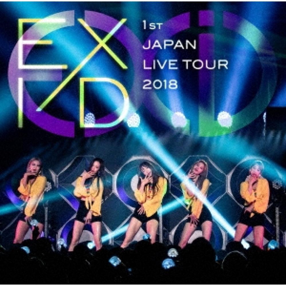Tower Records JP EXID 1st JAPAN LIVE TOUR 2018 Regular edition