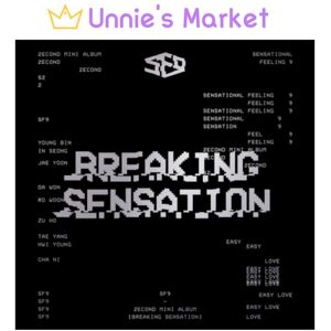 Unnies Market SF9 - Breaking Sensation / 2nd Mini Album