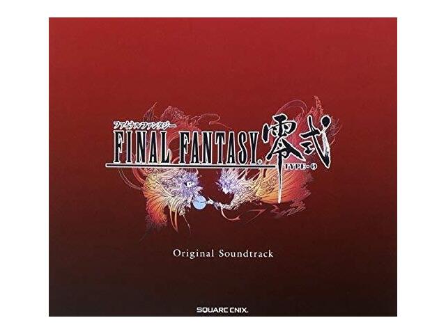 Japan CD Final Fantasy Type-0 Original Soundtrack Game Music CD SQEX-10281 Standard Ed.