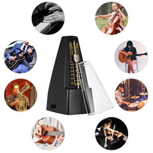 TOMTOP JMS Portable Mechanical Metronome for Guitar Violin Piano Bass for Beginner New