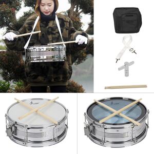 POTAN MUSIC Professional Snare Drum +Drum Bag+Strap+Drumsticks +Wrench Set for Student Band