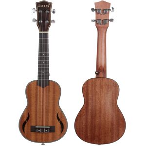 Canxing Culture 21 inch UK2160 Ukulele Mahogany Wood Acoustic Guitar Ukelele Mahogany Fingerboard Neck Hawaii 4