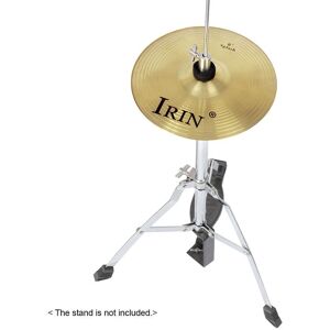 TOMTOP JMS 8" Brass Alloy Crash Ride Hi-Hat Cymbal for Drum Set