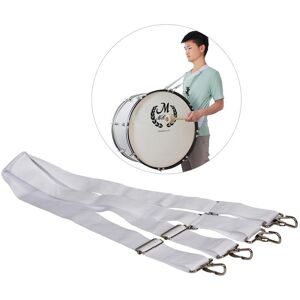 TOMTOP JMS Adjustable Parade Marching Bass Drum Shoulder Strap Sling Nylon Belt Metal Clip Musical Percussion