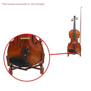 TOMTOP JMS Universal Stand Holder for Full Size 4/4 3/4 1/2 1/4 Violin Part Accessory