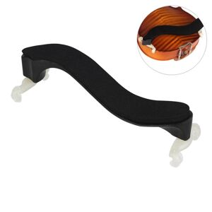 Musical 3 4/4 3/4 Adjustable Black Glass Fiber Thick Soft Sponge Violin Shoulder Rest Padded