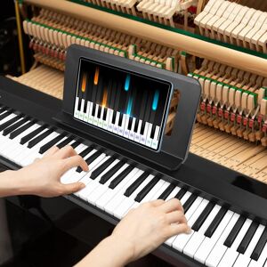 TOMTOP JMS 61-Key Foldable Electronic Piano Multifunctional Electronic Organ 61 Keys Sensitive Piano Keyboard