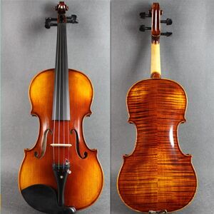 MRSHE ACTUAL PHOTO Japan Style Hand Crafted 4/4 Ammoon Free Violin Case&Bow violin accessories