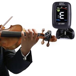 Ruishi Mini Electronic Tuner Portable Clip-on Tuner Violin Parts Accessories ENO Violin Tuner  Cello