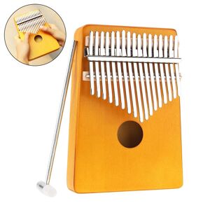 Musical 3 17 Keys Portable Thumb Piano Kalimba Single Board Pine Mbira Mini Keyboard Instrument