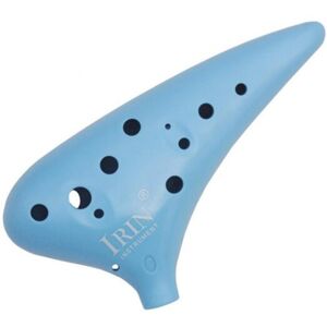 HOD Health&Home 12 Hole C Key Ocarina Musical Instrument Light Sky Blue