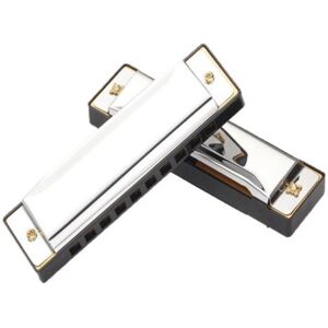 HOD Health&Home Harmonica Key Of C With 10 Holes Tremolo Diatonic Polyphony For Blues Tone