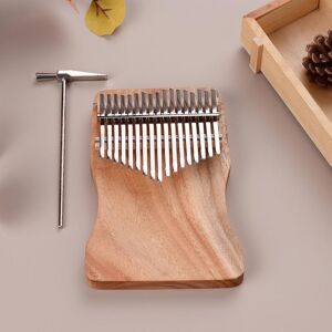 TOMTOP JMS 17-Key Thumb Piano Kalimba Camphorwood C Tone with Carry Bag Music Book Musical Scale Stickers