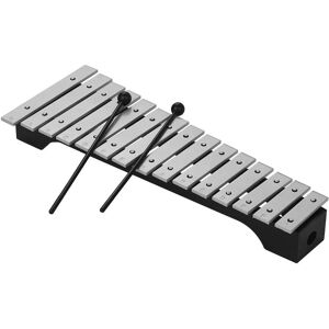 TOMTOP JMS 15-Note Xylophone Glockenspiel Wooden Aluminum Bars w/Mallets Percussion