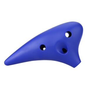 TOMTOP JMS 12 Holes Plastic Ocarina Flute Alto C Musical Instrument with Music Score for Music Lover and Beginner