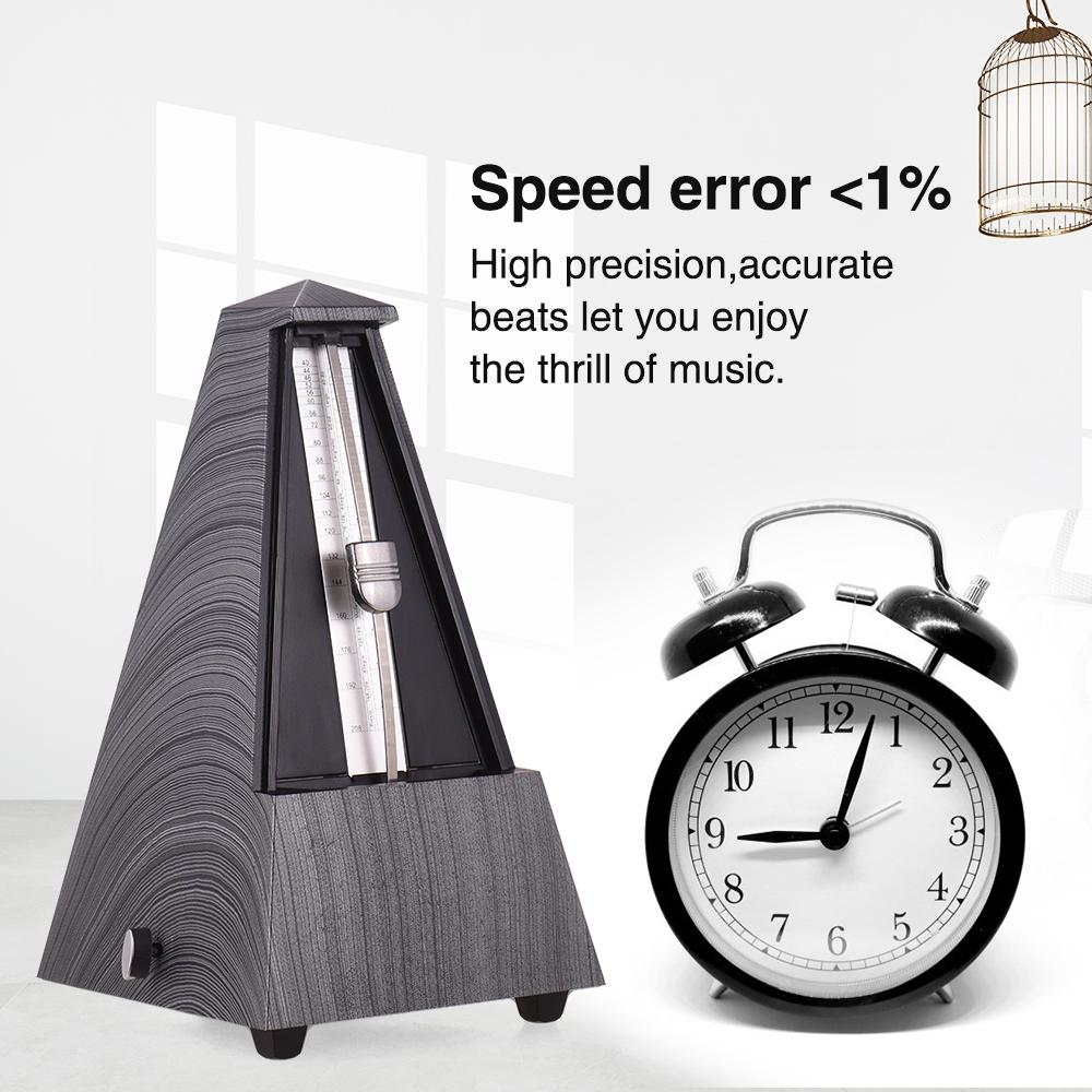 Ammoon Universal Pyramid Mechanical Metronome ABS Material for Guitar Violin Piano Bass Musical