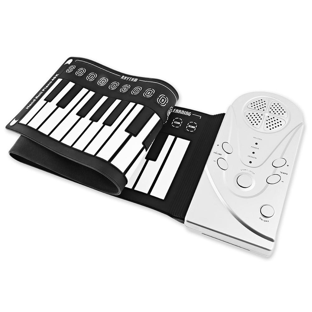 HOD Health&Home Portable Flexible 49 Keys Roll Up Piano Folding Electronic Keyboard