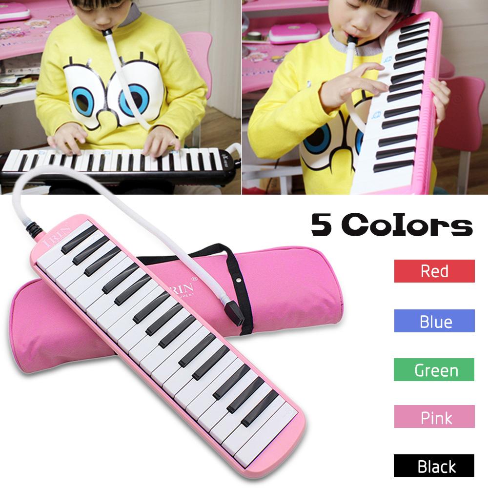 TOMTOP JMS 37 Piano Keys Melodica Pianica Musical Instrument with Carrying Bag for Students Beginners Kids