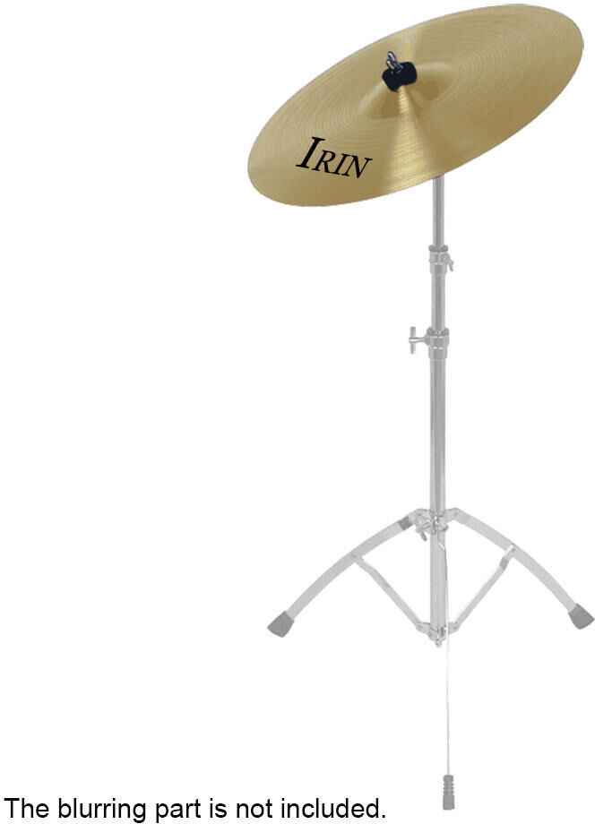 TOMTOP JMS 16" Brass Alloy Crash Ride HiHat Cymbal for Drum Set