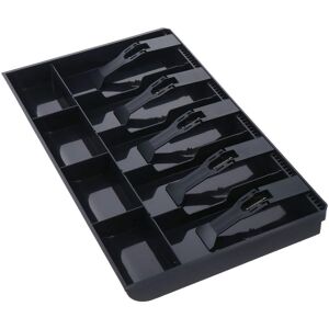 eyagxn Black Drawer Insert Tray 15.9"D X 9.6"W X 1.42"H Drawer Cash Register Cashier Box  Office