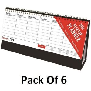 Tallon 2024 Square Desktop Calendar (Pack of 6)