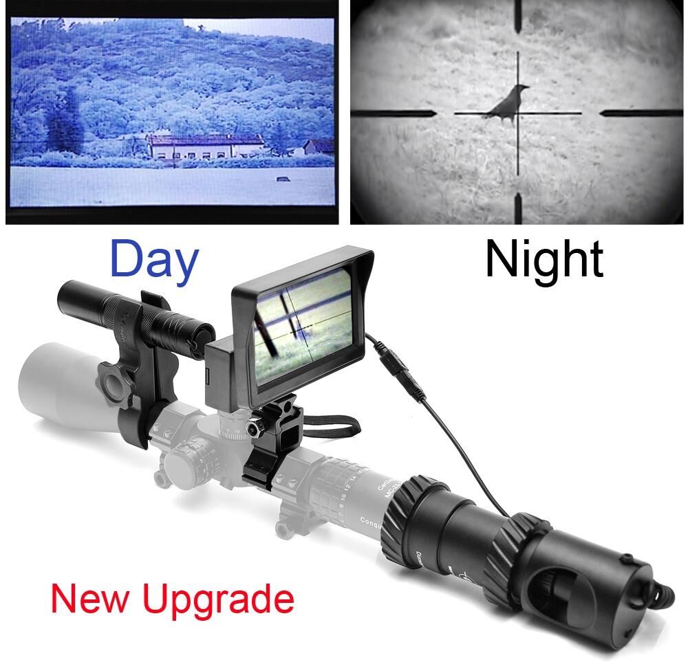 BESTSIGHT 200M Night Vision Scopes Hunting Scopes Night Riflescope Optical Night Hunting Sniper Scope