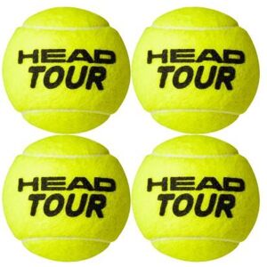 Head Tour Tennis Balls (Pack of 4)