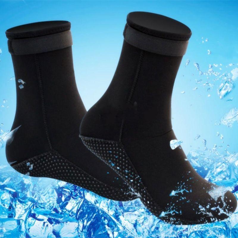 ZHAO FAN-Electronic Sports and Outdoor Snorkeling Equipment 3MM Anti-skid Diving Socks Diving Shoes