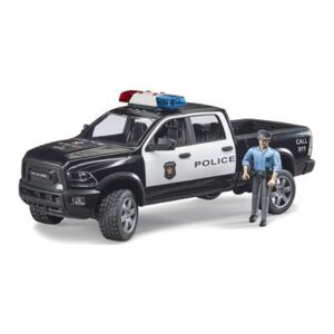 BRUDER   Police machine   RAM 2500 pickup and police   1:16