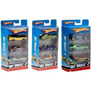 Hot Wheels Basic Car 3-car 1 Pack  (Styles May Vary)