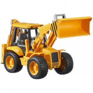 BRUDER   Construction machine   Road loader with JCB 4CX excavator   1:16