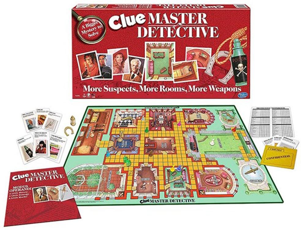 LatestBuy Toy Box Clue Master Detective Board Game