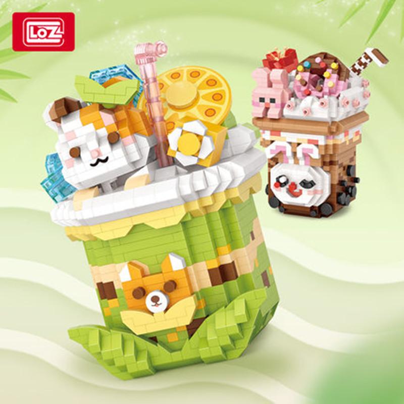 LOZ Blocks DIY Building Bricks Cute Small Store Model Toy for Children Mini Shop Kids Gift Girls Present Christmas 9280