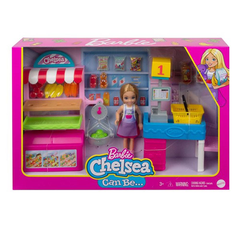 LatestBuy Toy Box Barbie Chelsea Can Be Doll & Snack Stand Playset