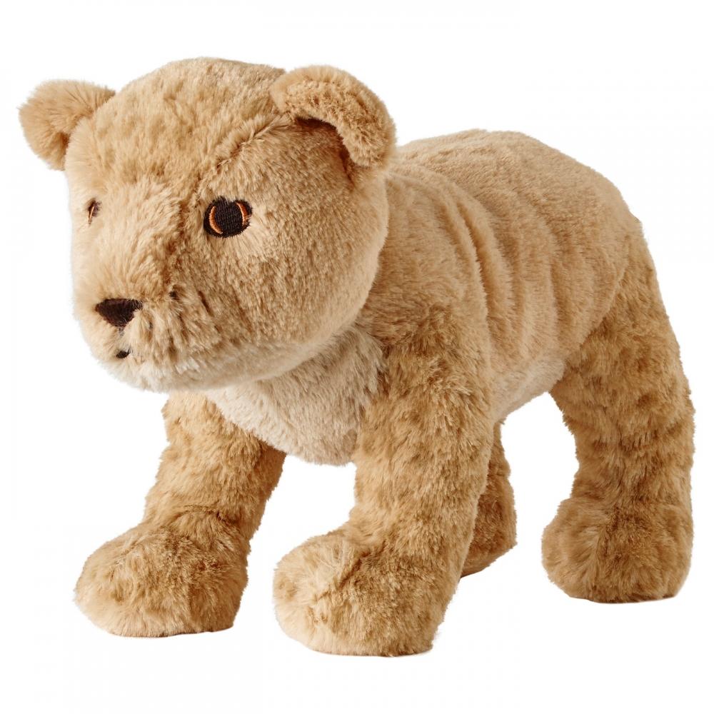 IKEA DJUNGELSKOG stuffed toy lion cub