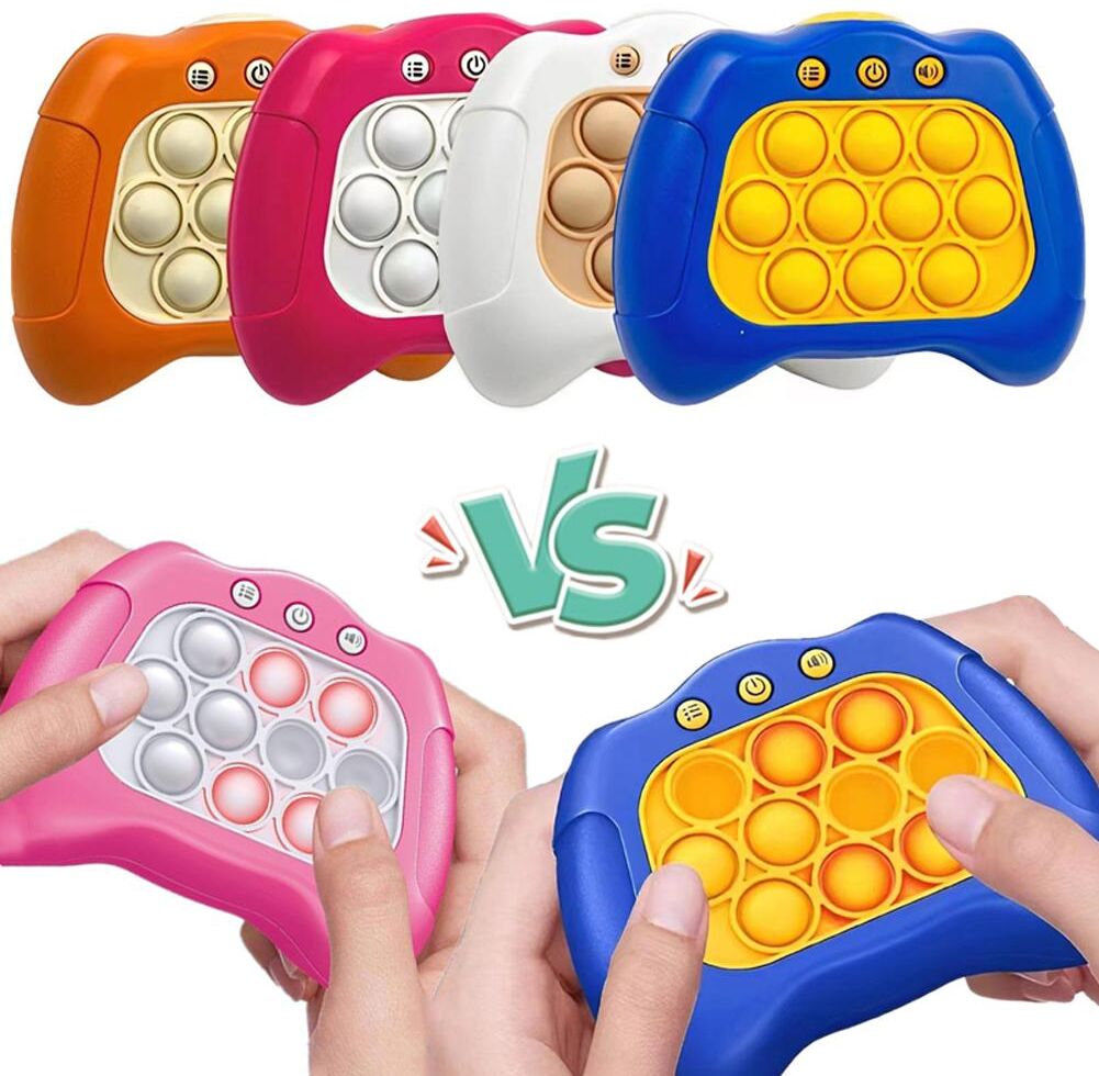 DZ Toys Children Press It Game Fidget Toys Pinch Sensory Quick Push Handle Game Squeeze Relieve Stress Decompress Montessori Toy for Kid