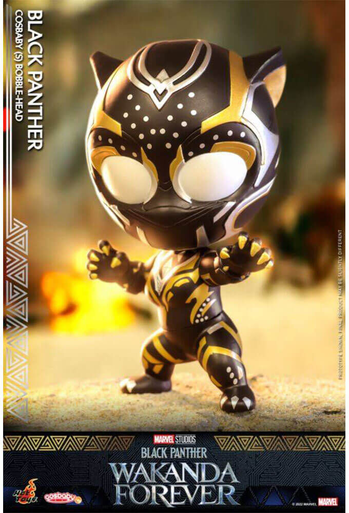 LatestBuy Toy Box Black Panther 2: Wakanda Forever Black Panther Cosbaby