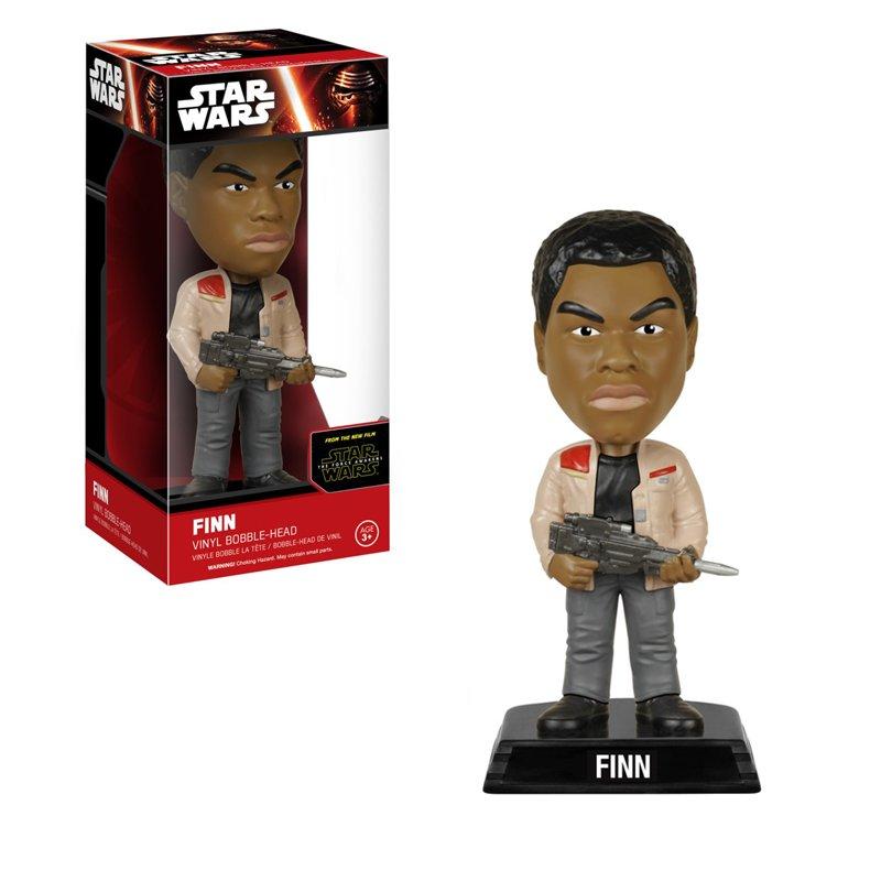 Funko Wacky Wobblers Star Wars Episode VII The Force Awakens - Finn Bobble Head, 15cm