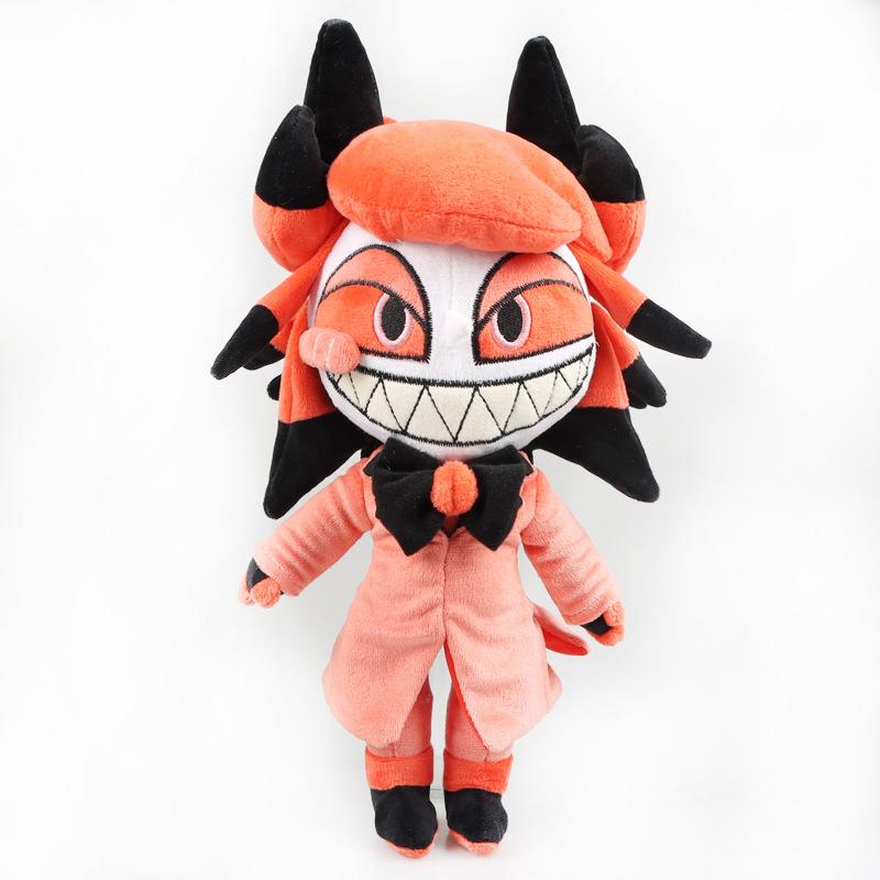 LY Toys New Hazbin Hotel Hell Inn Alastor Doll Anime Surrounding Plush Toys