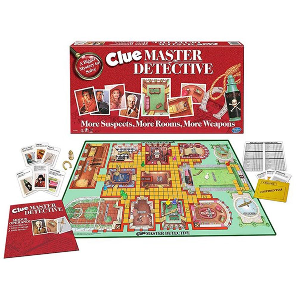 LatestBuy Toy Box Clue Master Detective Board Game